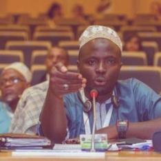 Panel discussion at a conference